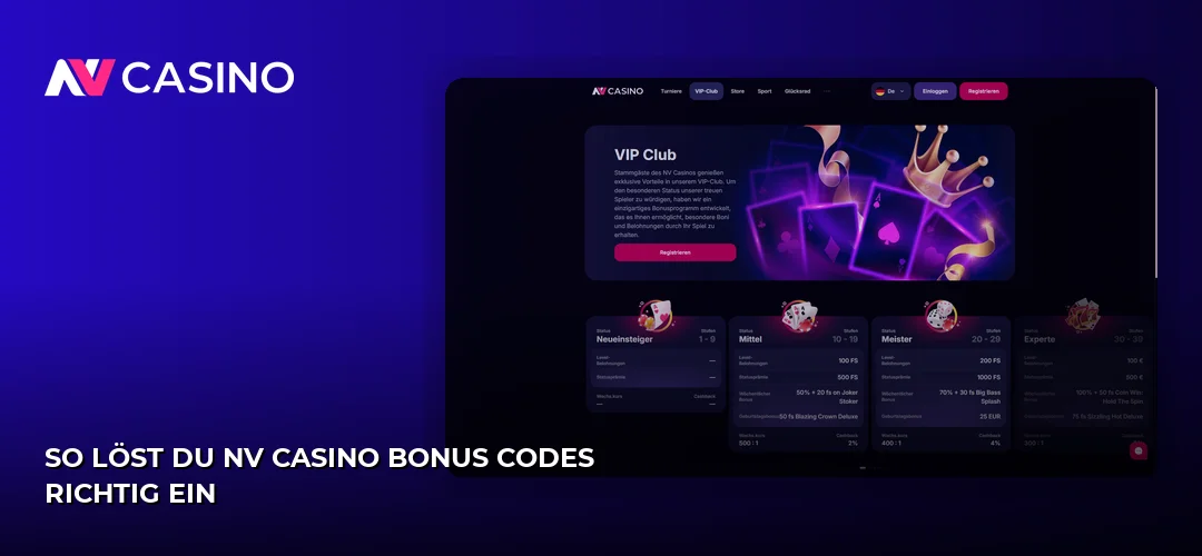 NV Casino promotional banner